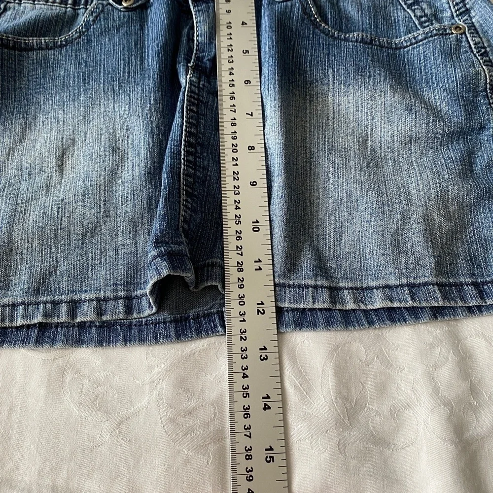 DEI Women's Denim Mini Jean‎ Skirt Size 5/6 - Picture 10 of 12